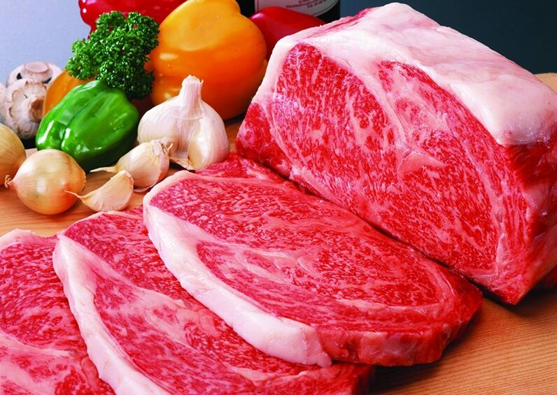 carne marmorizzata per potenza