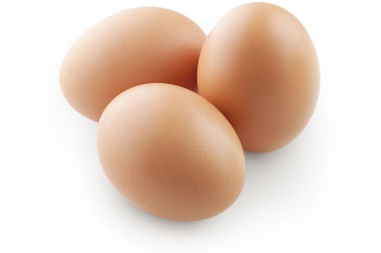 Uova di gallina per aumentare la potenza